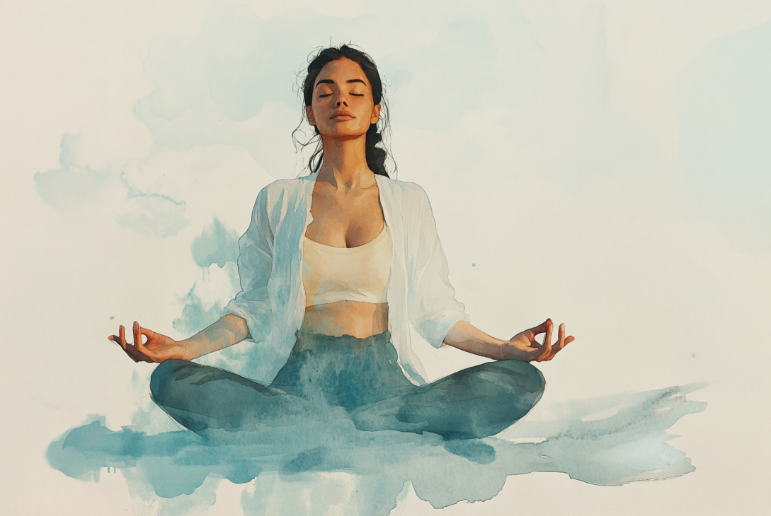 Woman practicing mindfulness meditation for mental health resilience strategies